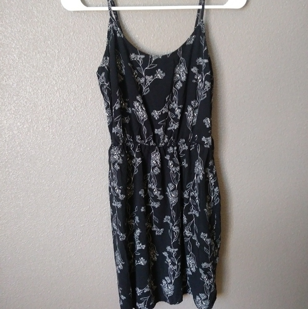 Floral print dress